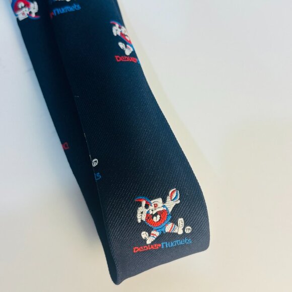 Vintage Denver Nuggets Rocky The Miner Tie NBA Basketball Pickaxe Prospector - Picture 5 of 9